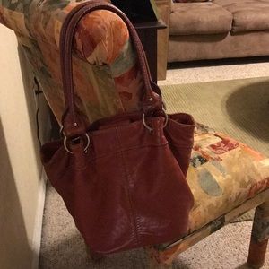 TIGNANELLO RED HANDBAG